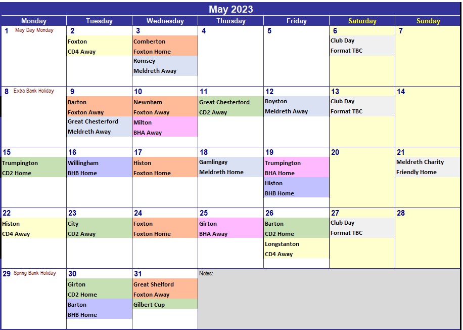 May 2023